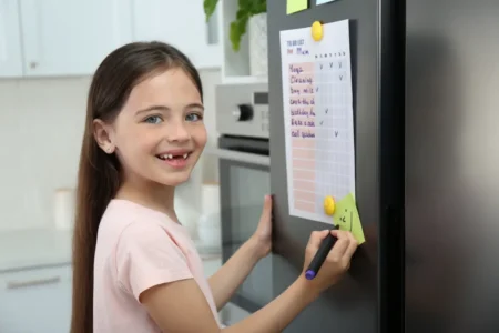 Haushaltsplan für Kinder